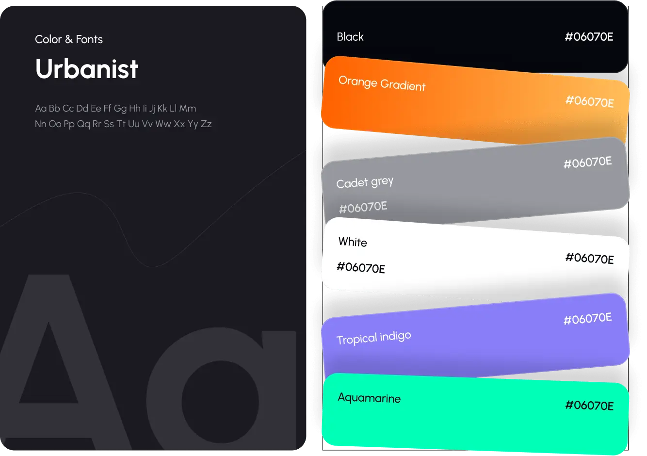 Firewire colour and font system
